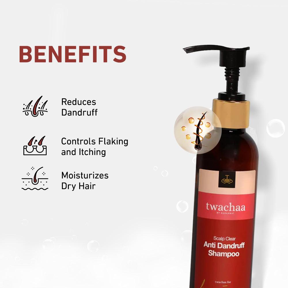 Anti-Dandruff Shampoo with Keratin and Amla for Healthy Scalp
