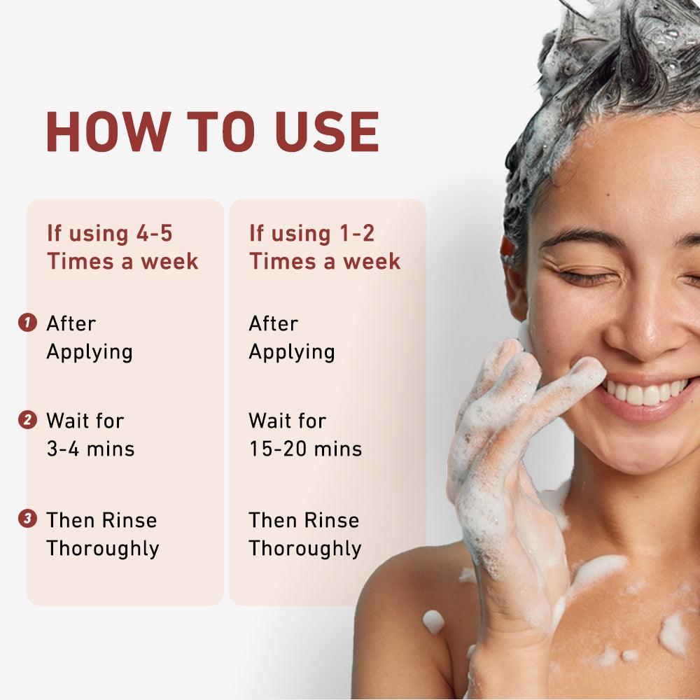 Twachaa Anti-Hair Fall Shampoo for Hair Loss Reduction & Damage Repair