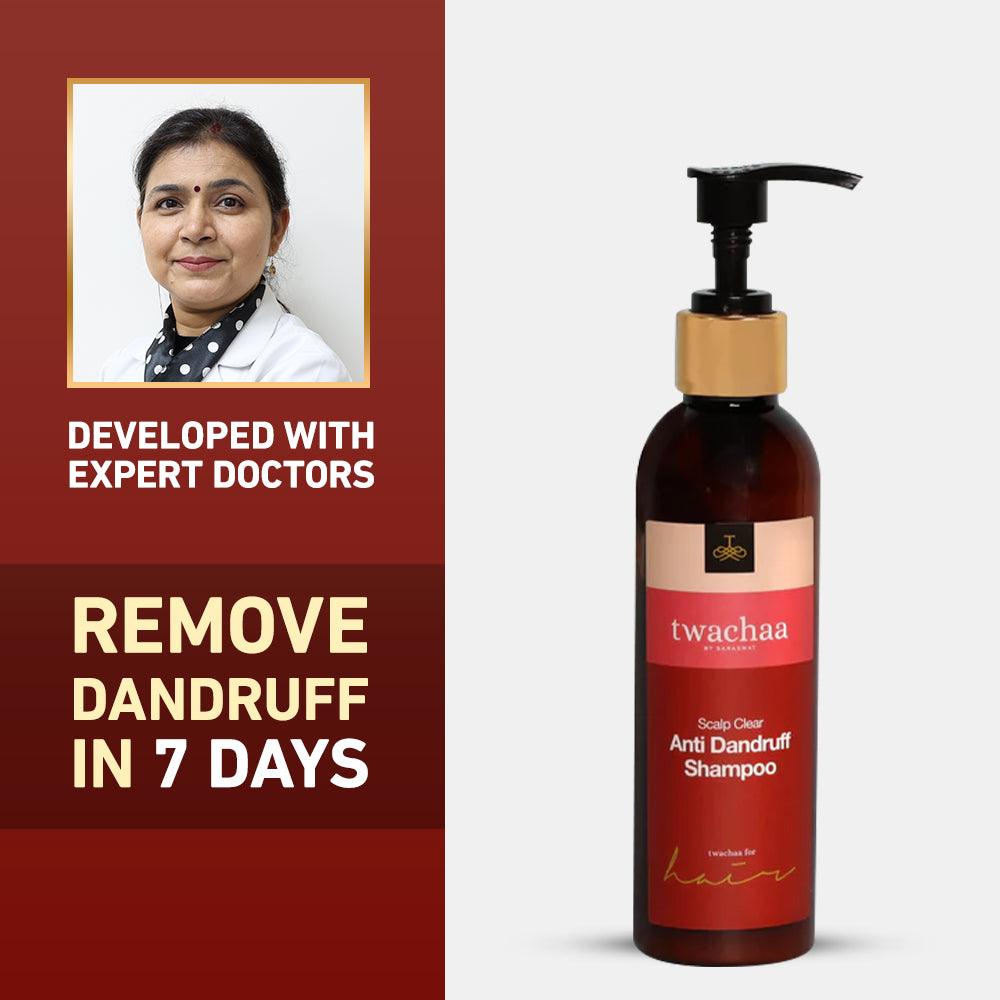 Anti-Dandruff Shampoo with Keratin and Amla for Healthy Scalp
