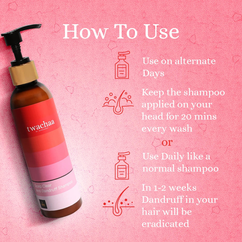 How to use Anti-Dandruff Shampoo